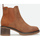 Pantofi Femei Botine La Modeuse 68427_P159408 Maro