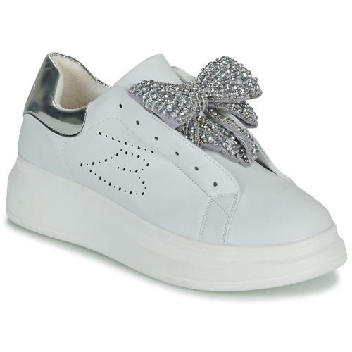 Pantofi Femei Pantofi sport Casual Tosca Blu GLAMOUR Alb / Argintiu