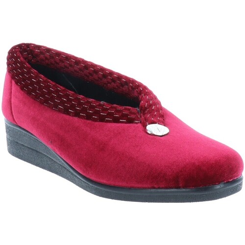 Pantofi Femei Papuci de casă Valleverde VV-23200 roșu