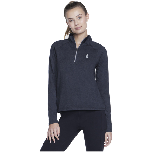 Îmbracaminte Femei Bluze îmbrăcăminte sport  Skechers Ultra Go Lite Full Zip Hoodie Negru