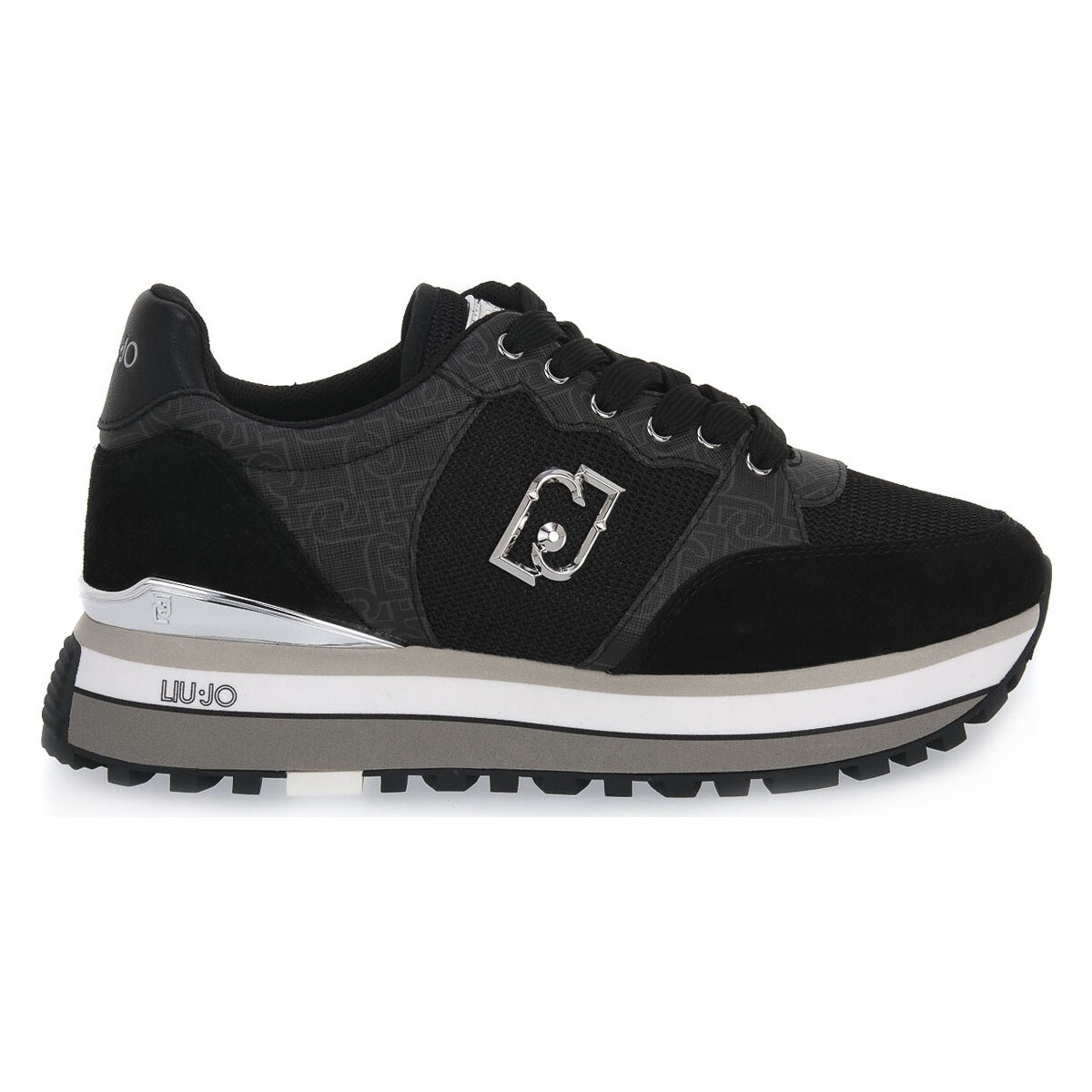 Pantofi Femei Sneakers Liu Jo 2222 MAXI WONDER 57 Negru
