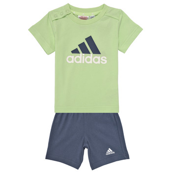 Îmbracaminte Băieți Echipamente sport Adidas Sportswear I BL CO T SET Albastru / Verde