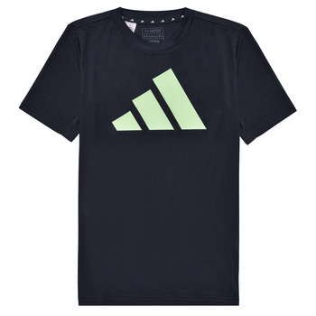 Îmbracaminte Băieți Tricouri mânecă scurtă Adidas Sportswear U TR-ES LOGO T Carbone / Verde
