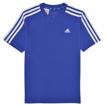 Îmbracaminte Băieți Tricouri mânecă scurtă Adidas Sportswear U 3S TEE Albastru / Alb