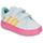 Pantofi Fete Pantofi sport Casual Adidas Sportswear GRAND COURT MINNIE CF I Alb / Roz