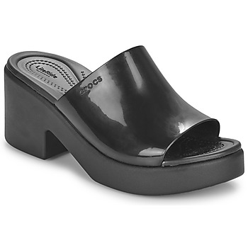 Pantofi Femei Papuci de vară Crocs BROOKLYN HEEL Negru