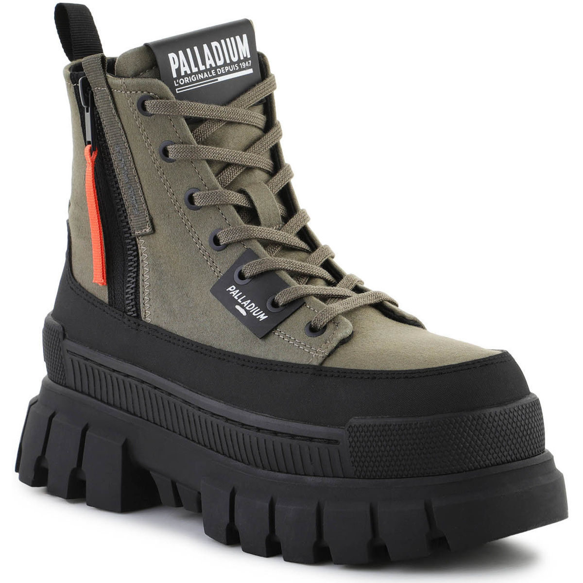 Pantofi Femei Pantofi sport stil gheata Palladium Revolt Boot Zip Tx 98860-325-M Olive Night 325 verde