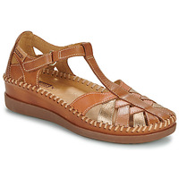 Pantofi Femei Sandale Pikolinos CADAQUES W8K Coniac / Auriu
