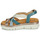 Pantofi Femei Sandale Pikolinos PALMA W4N Albastru / Alb / Auriu