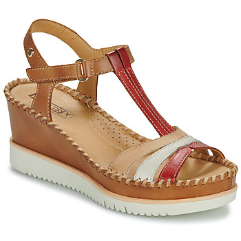 Pantofi Femei Sandale Pikolinos AGUADULCE W3Z Coniac / Roșu