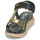 Pantofi Femei Sandale Mjus PASADINA STRAP Negru / Auriu