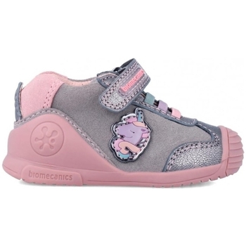 Pantofi Copii Sneakers Biomecanics Baby Sneakers 231112-A - Serrage roz