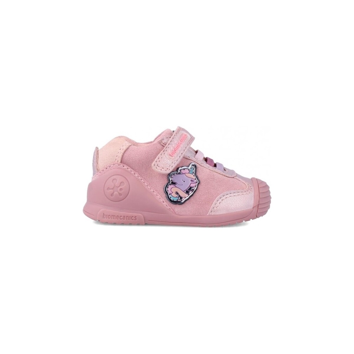 Pantofi Copii Sneakers Biomecanics Baby Sneakers 231112-B - Kiss roz