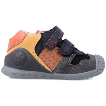 Pantofi Copii Sneakers Biomecanics Baby Sneakers 231124-A - Negro portocaliu