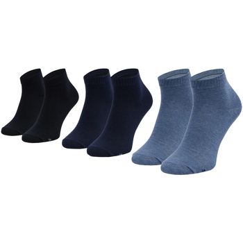 Lenjerie intimă Bărbați Șosete sport Skechers 3PPK Basic Quarter Socks albastru