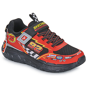 Pantofi Băieți Pantofi sport Casual Skechers SKECH TRACKS - CLASSIC Roșu / Negru