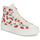 Pantofi Femei Pantofi sport stil gheata Converse CHUCK TAYLOR ALL STAR LIFT Alb / Roșu