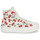 Pantofi Femei Pantofi sport stil gheata Converse CHUCK TAYLOR ALL STAR LIFT Alb / Roșu