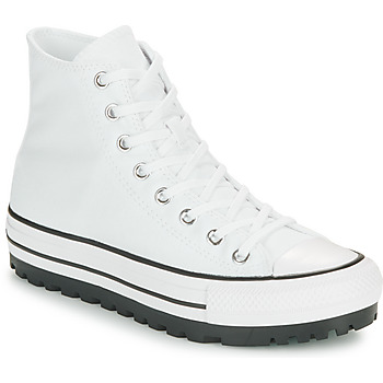 Pantofi Pantofi sport stil gheata Converse CHUCK TAYLOR ALL STAR CITY TREK SEASONAL CANVAS Alb