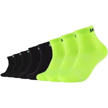Lenjerie intimă Șosete sport Skechers 3PPK Men Mesh Ventilation Quarter Socks Multicolor