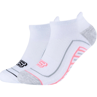 Lenjerie intimă Șosete sport Skechers 2PPK Basic Cushioned Sneaker Socks Alb