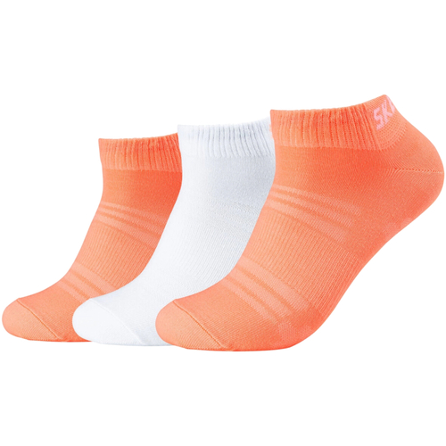 Lenjerie intimă Șosete sport Skechers 3PPK Mesh Ventilation Socks portocaliu