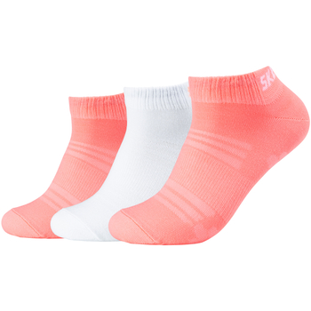 Lenjerie intimă Șosete sport Skechers 3PPK Mesh Ventilation Socks roz