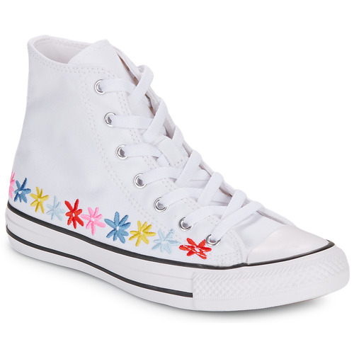 Pantofi Fete Pantofi sport stil gheata Converse CHUCK TAYLOR ALL STAR Alb / Multicolor
