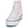 Pantofi Fete Pantofi sport stil gheata Converse CHUCK TAYLOR ALL STAR EVA LIFT Roz / Alb