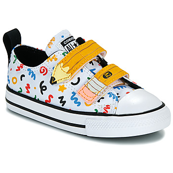 Pantofi Copii Pantofi sport Casual Converse CHUCK TAYLOR ALL STAR EASY-ON DOODLES Alb / Multicolor