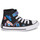 Pantofi Copii Pantofi sport stil gheata Converse CHUCK TAYLOR ALL STAR EASY-ON STICKERS Negru / Multicolor