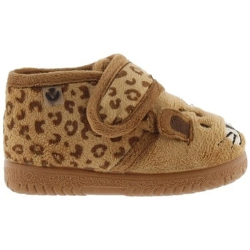 Pantofi Copii Botoșei bebelusi Victoria Baby Shoes 05119 - Canela Maro