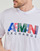 Îmbracaminte Bărbați Tricouri mânecă scurtă Armani Exchange 3DZTKA Alb / Multicolor