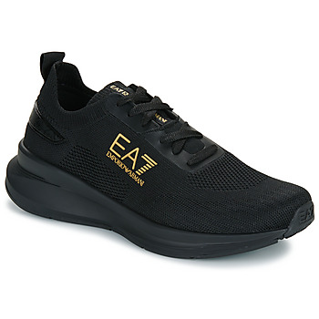 Pantofi Pantofi sport Casual Emporio Armani EA7 MAVERICK KNIT Negru / Auriu