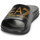 Pantofi Șlapi Emporio Armani EA7 CRUSHER DISTANCE SLIDE Negru / Auriu
