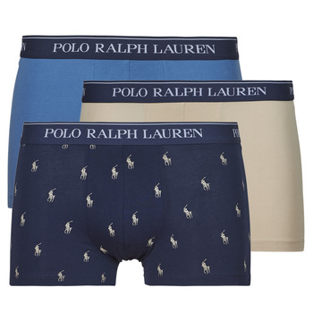 Lenjerie intimă Bărbați Boxeri Polo Ralph Lauren CLSSIC TRUNK-3 PACK-TRUNK Albastru / Bej