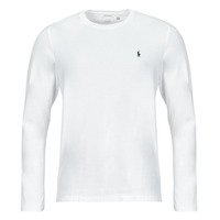 Îmbracaminte Tricouri cu mânecă lungă  Polo Ralph Lauren LS CREW NECK Alb