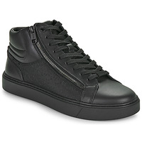 Pantofi Bărbați Pantofi sport stil gheata Calvin Klein Jeans HIGH TOP LACE UP W/ZIP MONO Negru