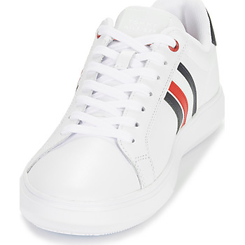 Tommy Hilfiger ESSENTIAL LEATHER CUPSOLE Alb