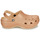 Pantofi Femei Saboti Crocs Classic Platform Glitter ClogW Bej