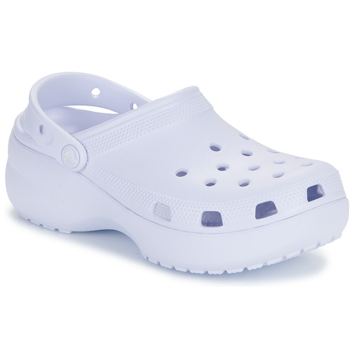 Pantofi Femei Saboti Crocs Classic Platform Clog W Violet