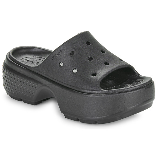 Pantofi Femei Papuci de vară Crocs Stomp Slide Negru