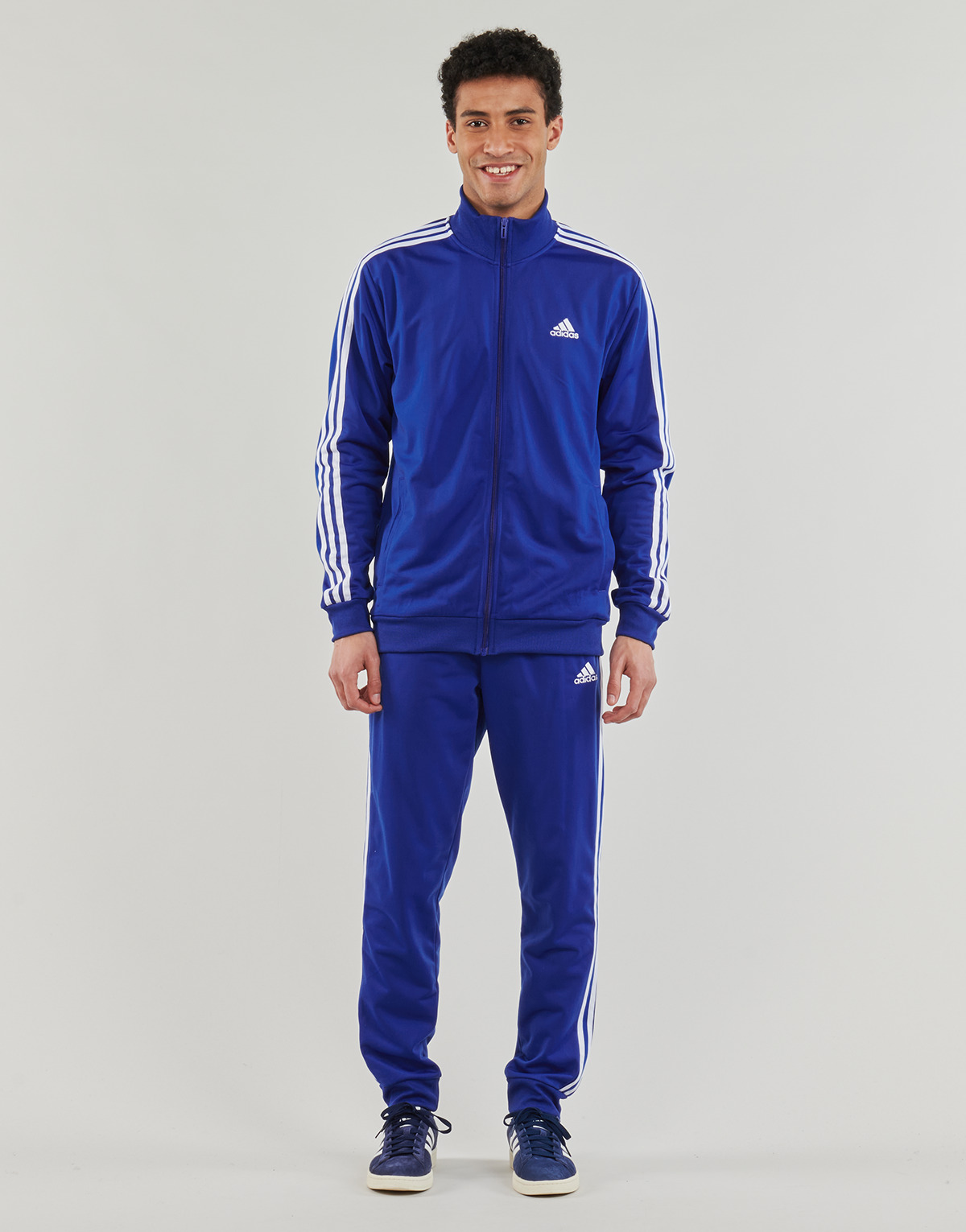 Îmbracaminte Bărbați Echipamente sport Adidas Sportswear M 3S TR TT TS Albastru / Alb
