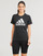Îmbracaminte Femei Tricouri mânecă scurtă Adidas Sportswear W BL T Negru / Alb
