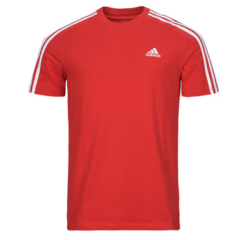 Îmbracaminte Bărbați Tricouri mânecă scurtă Adidas Sportswear M 3S SJ T Roșu / Alb