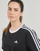 Îmbracaminte Femei Tricouri mânecă scurtă Adidas Sportswear W 3S BF T Negru / Alb