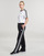 Îmbracaminte Femei Pantaloni de trening Adidas Sportswear W ICONIC 3S TP Negru / Alb