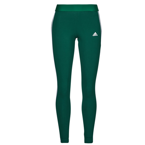 Îmbracaminte Femei Colanti Adidas Sportswear W 3S LEG Verde / Alb