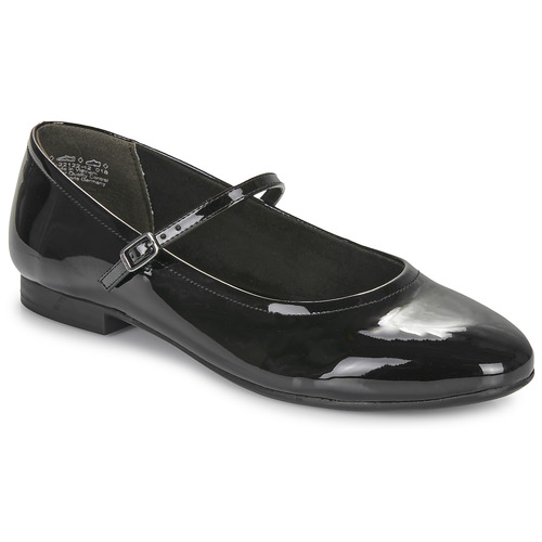 Pantofi Femei Balerin și Balerini cu curea Tamaris 22122-018 Negru