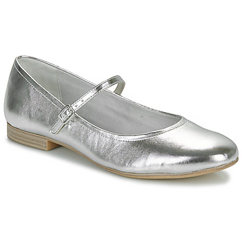 Pantofi Femei Balerin și Balerini cu curea Tamaris  Argintiu